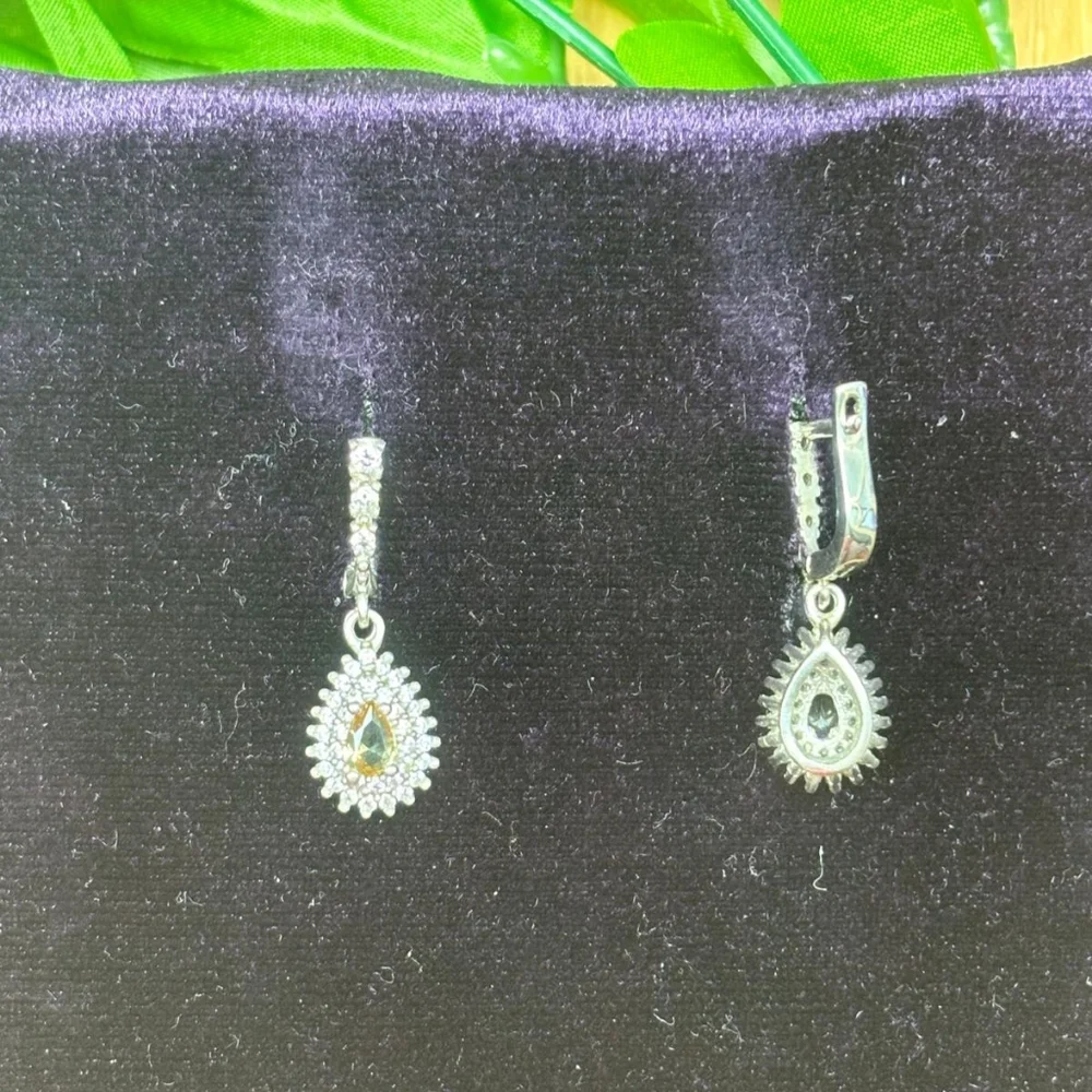 925 Sterling Silver Turkish Zultanite Wedding Jewelry Set  for Women,NEW, - Picture 10 of 11
